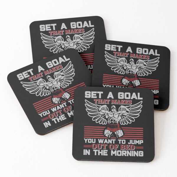 Item preview, Set a goal that makes you want to jump out of the bed in the morning. designed and sold by BuddyBoots.