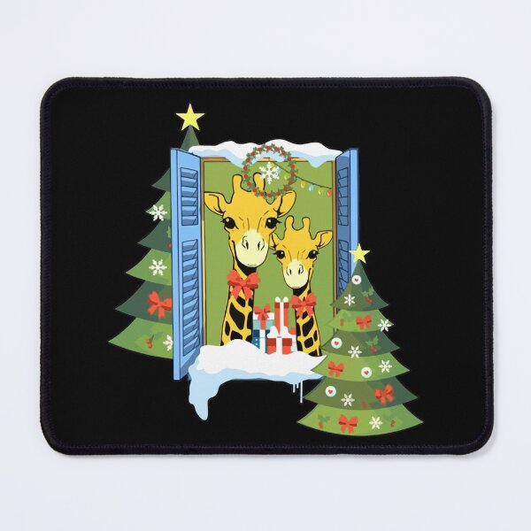 Item preview, giraffes christmas designed and sold by TheCarrier.