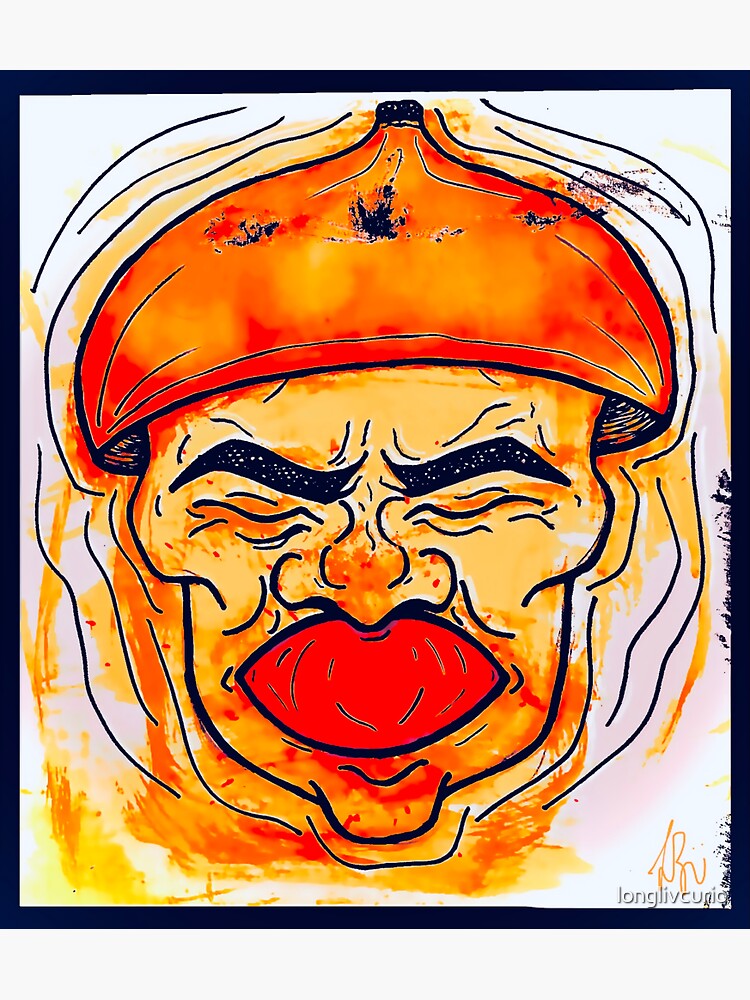 "SOUR FACE " Sticker by longlivcurio Redbubble