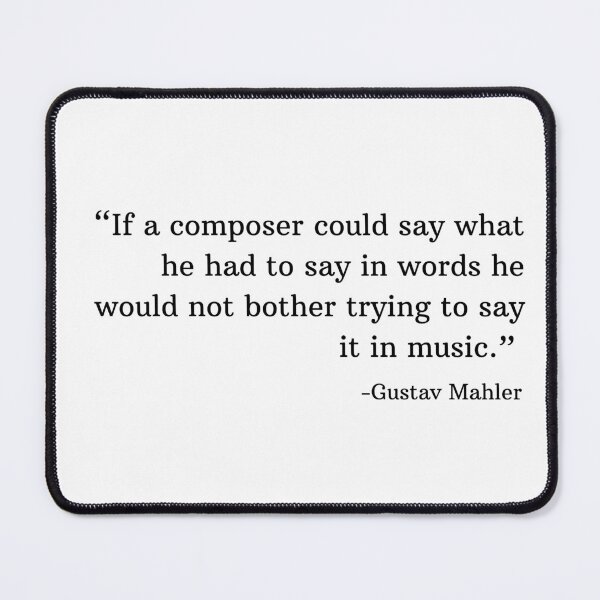 Item preview, Gustav Mahler designed and sold by Musicianst0re.