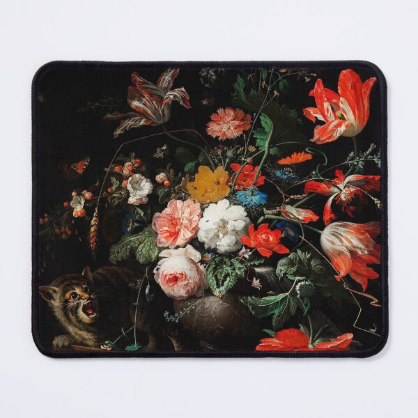 Artikelvorschau, Der umgestürzte Blumenstrauß von Abraham Mignon (1660-1679) entworfen und verkauft von Johnathan van Wyk.