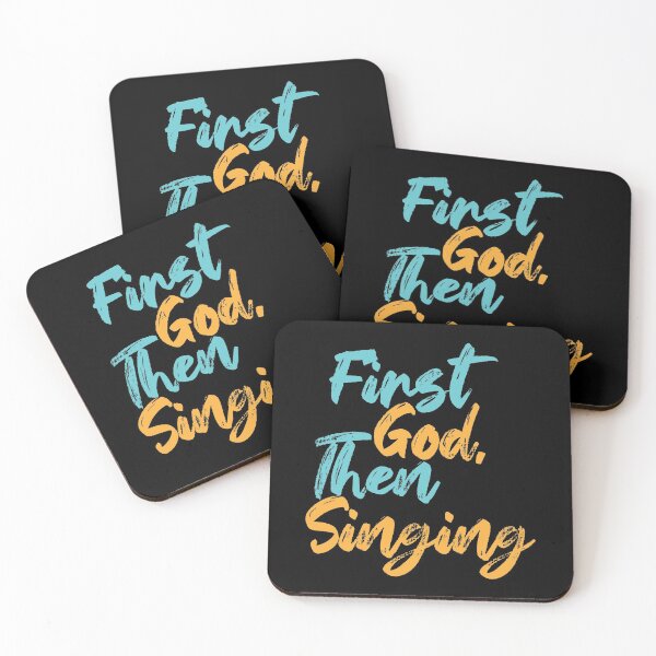 Item preview, First God Then Singing designed and sold by Creatively Torn.