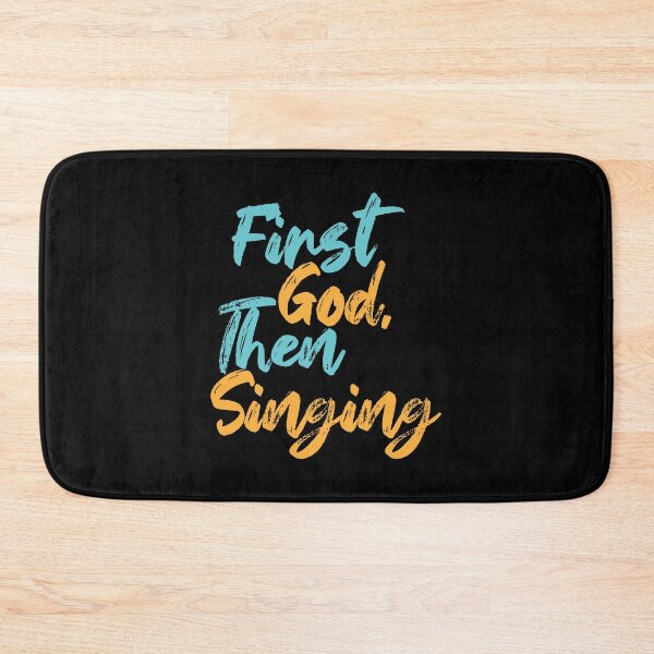 Item preview, First God Then Singing designed and sold by Creatively Torn.