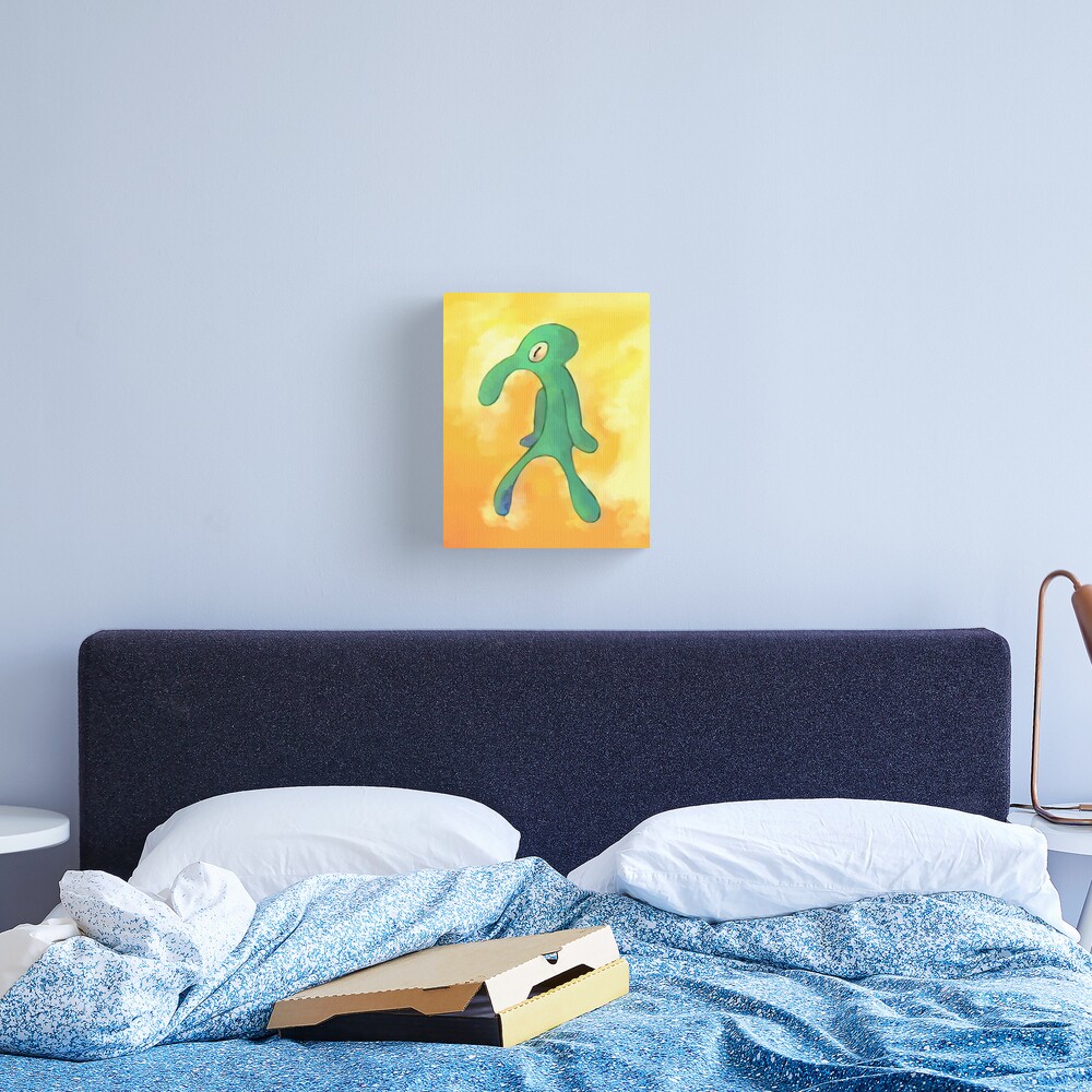 High Res Bold and Brash Repaint Canvas Print