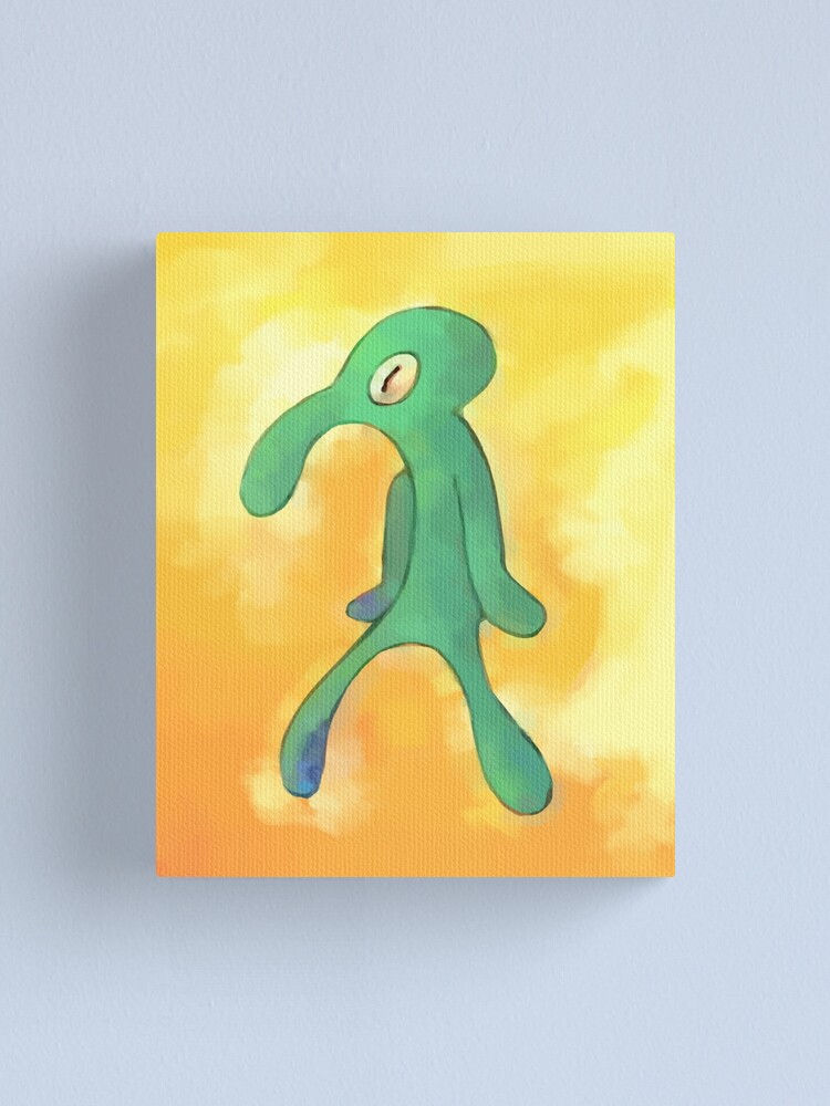 Alternate view of High Res Bold and Brash Repaint Canvas Print