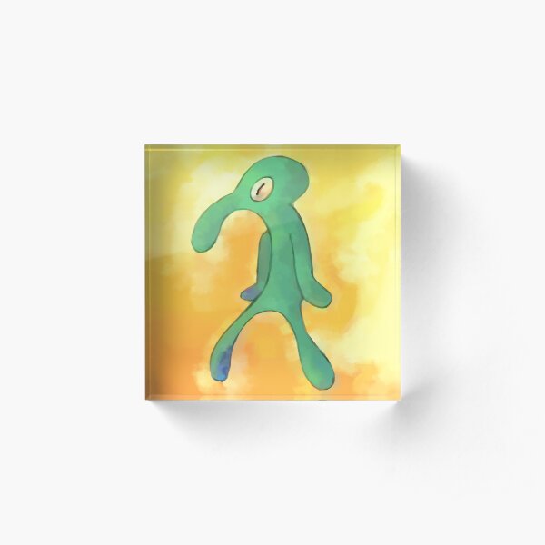 High Res Bold and Brash Repaint Acrylic Block