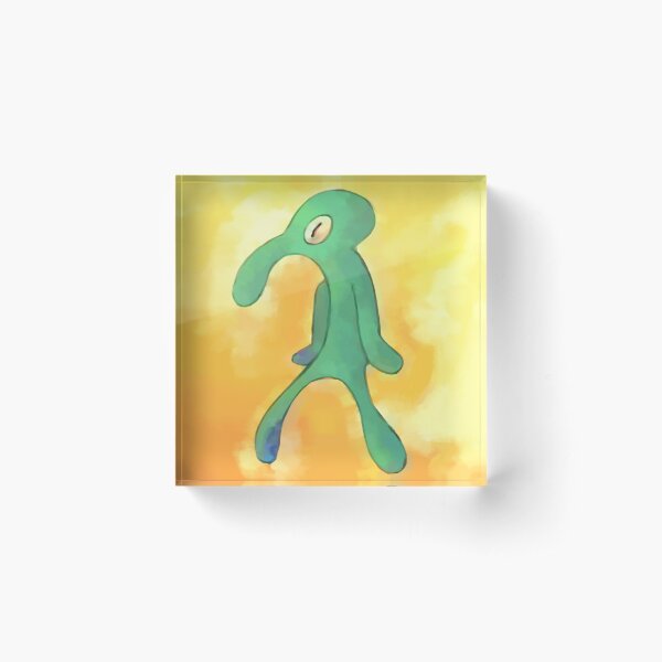 High Res Bold and Brash Repaint Acrylic Block
