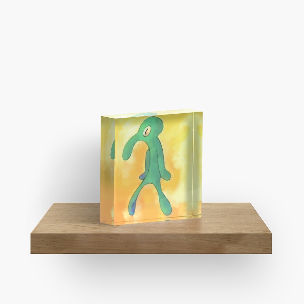 High Res Bold and Brash Repaint Acrylic Block