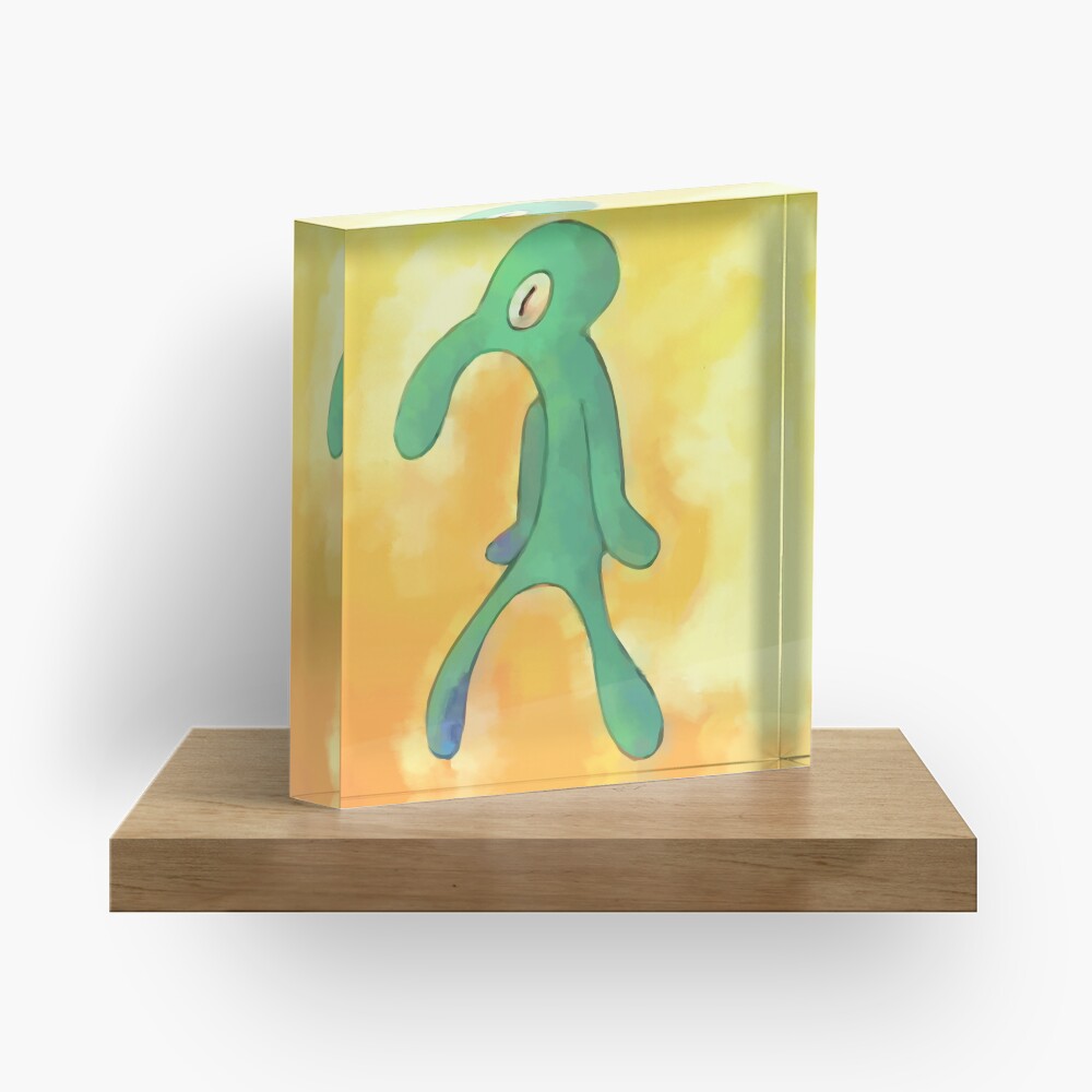 High Res Bold and Brash Repaint Acrylic Block