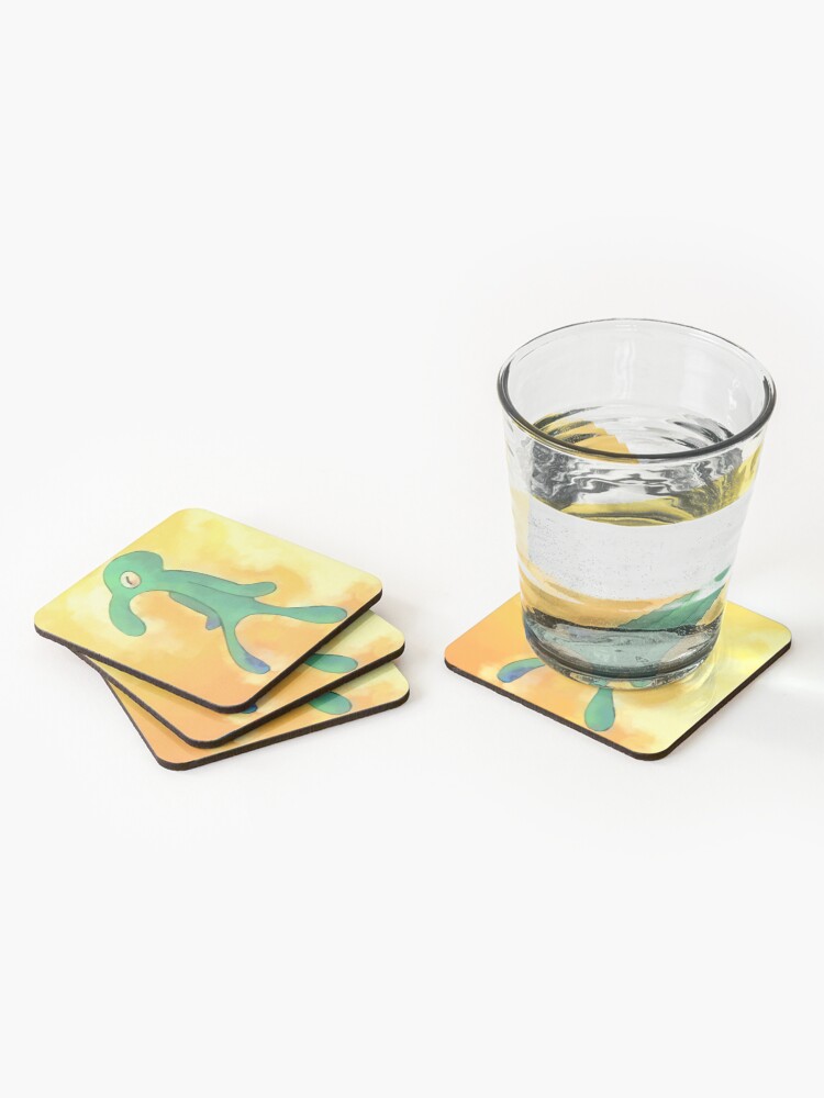 Alternate view of High Res Bold and Brash Repaint Coasters (Set of 4)
