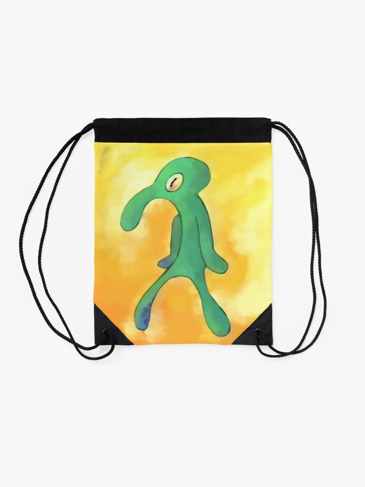 Alternate view of High Res Bold and Brash Repaint Drawstring Bag