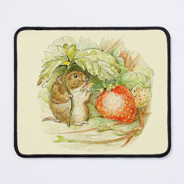 Item preview, mousy eat strawberry designed and sold by salemfoxy.