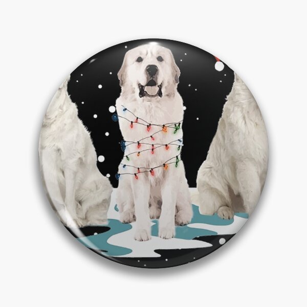 Item preview, great pyrenees christmas designed and sold by TheCarrier.