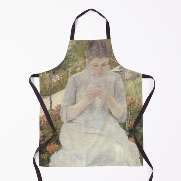 Item preview, 'Girl In Garden' by Cassatt (Reprint) designed and sold by Classic Visions Gallery.