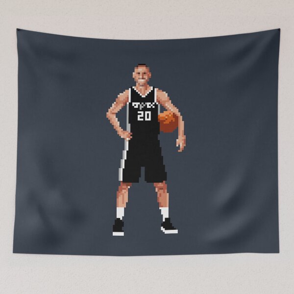 Item preview, Manu Ginobili Pixel Posing Qiangy designed and sold by qiangdade.