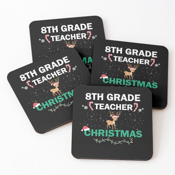 Item preview, 8th Grade Teacher Christmas designed and sold by imaneless.
