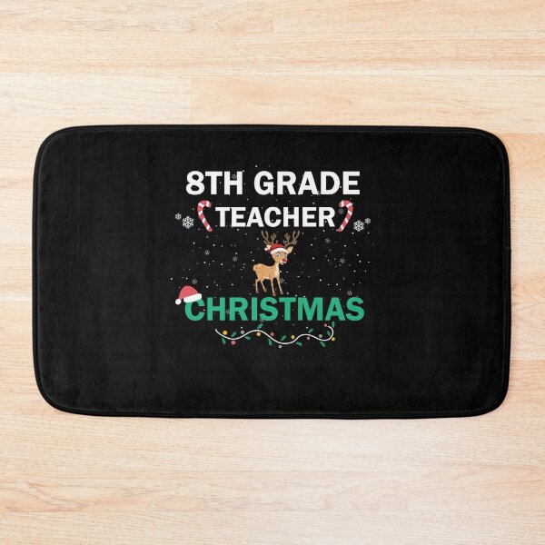 Item preview, 8th Grade Teacher Christmas designed and sold by imaneless.