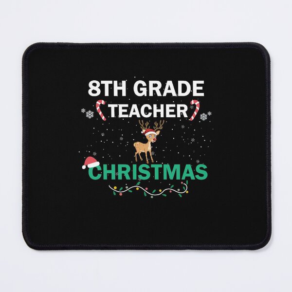 Item preview, 8th Grade Teacher Christmas designed and sold by imaneless.