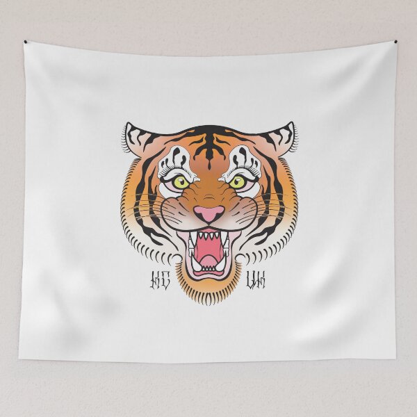 Item preview, Tiger Head designed and sold by kitsuneclouk.