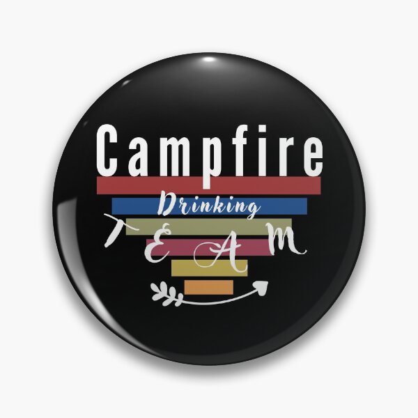 Artikelvorschau, Campfire Drinking Team: Lustiger gravierter Campingbecher entworfen und verkauft von Abstract-Shop-0.