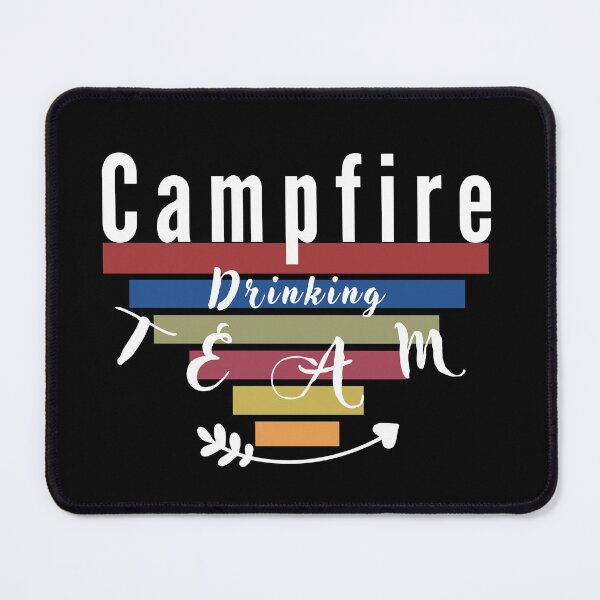 Item preview, Campfire Drinking Team : Funny Engraved Camping Tumbler designed and sold by Abstract-Shop-0.