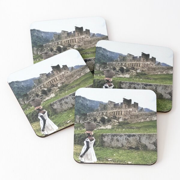 Item preview, Colorized Haiti Sans Souci designed and sold by JerryFrank.