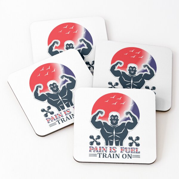 Item preview, Pain is fuel.Train on! designed and sold by BuddyBoots.