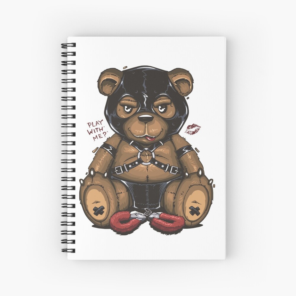 Kinky Teddy Bear Printable Wall Art -  Israel