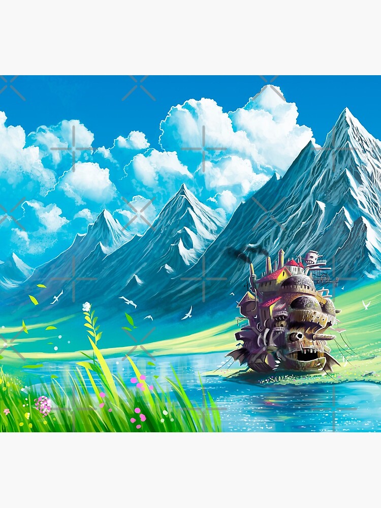 Castle and Lake by Syntetyc