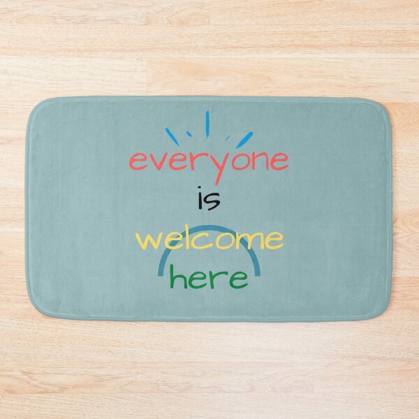 Item preview, Everyone is welcome here designed and sold by Hoffman-Design.