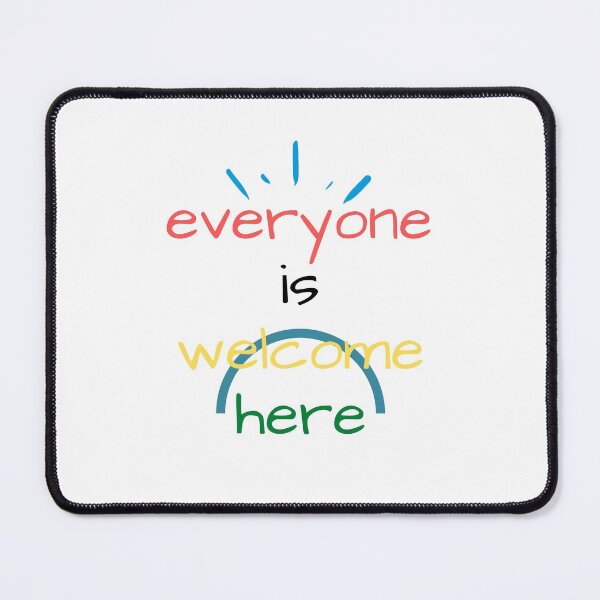 Item preview, Everyone is welcome here designed and sold by Hoffman-Design.