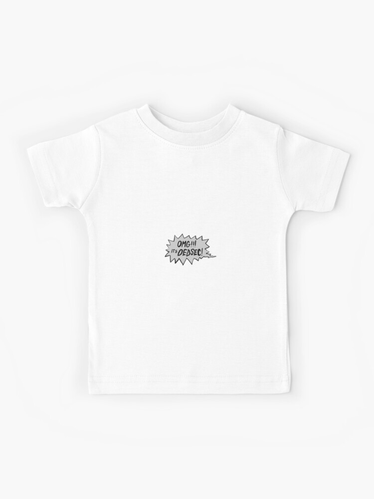 Omg Its Deadsec Watch Dog 2 Kids T Shirt By Krakentshirts Redbubble - dead sec shirt roblox