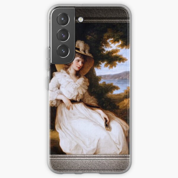 Lady Elizabeth Christiana Hervey by Angelica Kauffman Classical Xzendor7 Old Masters Reproductions Samsung Galaxy Soft Case