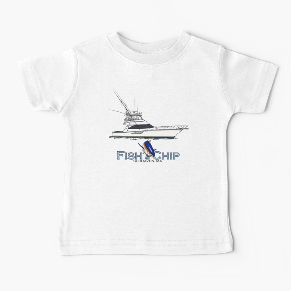 Fish Chip Fairhaven, Massachusetts Baby T-Shirt