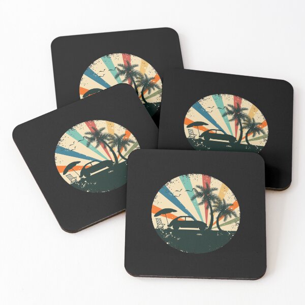 Item preview, Retro beach designed and sold by pnkpopcorn.
