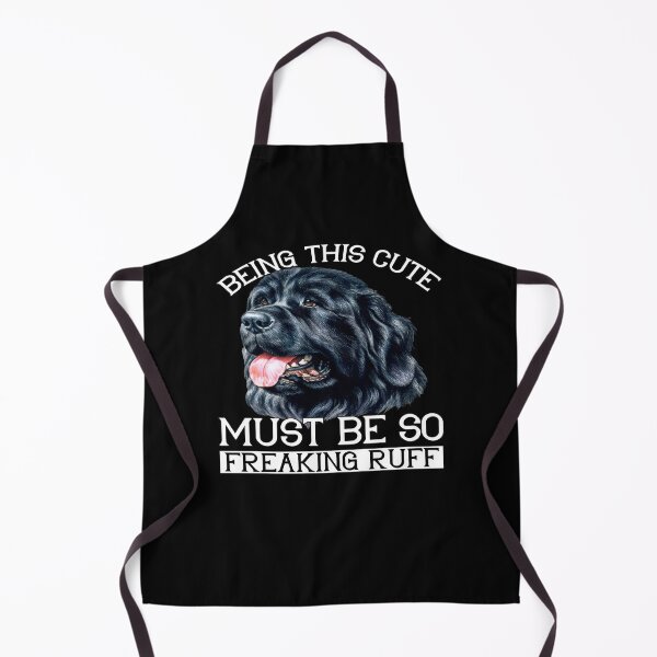 Item preview, Newfoundland Owner Being This Cute Must Be So Freaking Ruff designed and sold by fantasticdesign.