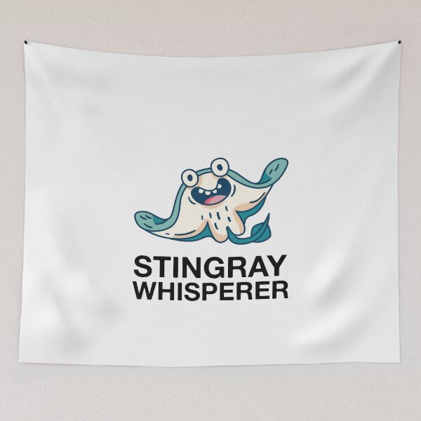 Item preview, Stingray Whisperer designed and sold by PaulPolygonart.
