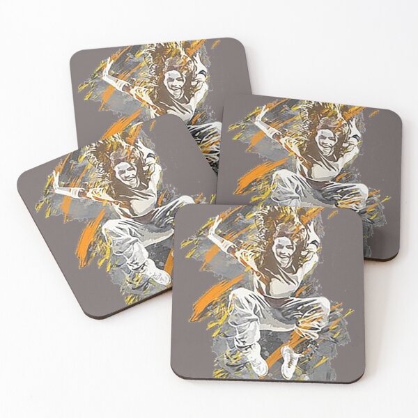 Item preview, HIP HOP DANCER - GREY AND YELLOW  designed and sold by Kwayako.