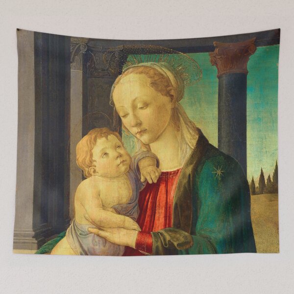 Item preview, Sandro Botticelli "Madonna and Child" designed and sold by Alexandra Dahl.