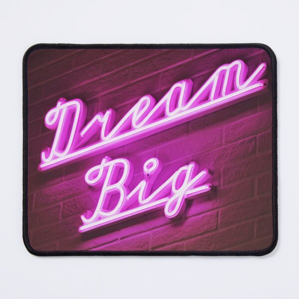 Item preview, Dream Big Hot Pink Neon Sign designed and sold by newburyboutique.