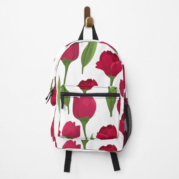Artikelvorschau, Lebendige rote Aquarell-Tulpen, nahtloses florales botanisches Muster entworfen und verkauft von silviaol.