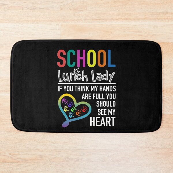 Item preview, School Lunch Lady Dinner Lady Cute Heart Appreciation designed and sold by JukeLox.