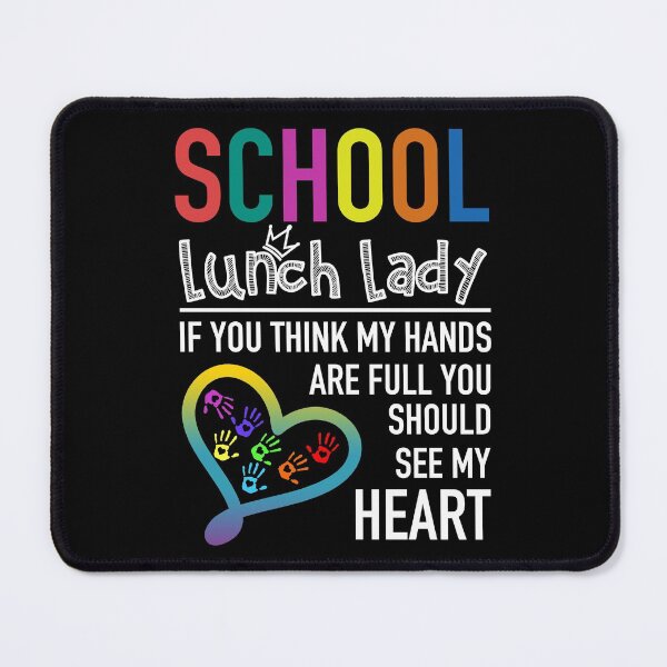 Item preview, School Lunch Lady Dinner Lady Cute Heart Appreciation designed and sold by JukeLox.