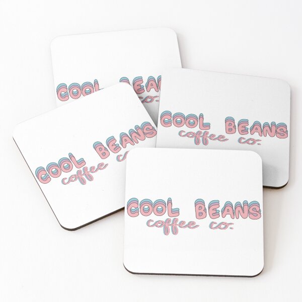 Item preview, Cool Beans Coffee Co. logo designed and sold by faithyroseart.