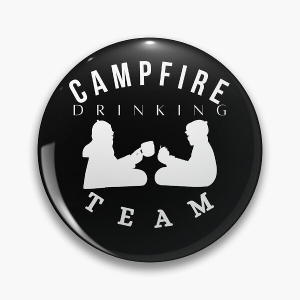 Artikelvorschau, Campfire Drinking Team: Lustiger gravierter Campingbecher entworfen und verkauft von Abstract-Shop-0.