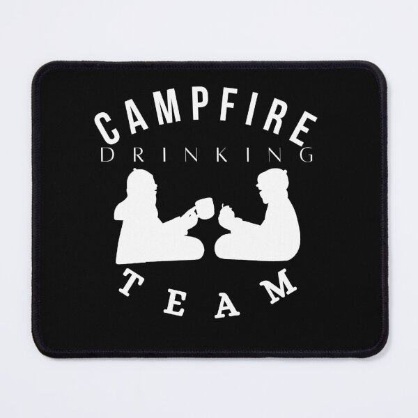 Item preview, Campfire Drinking Team : Funny Engraved Camping Tumbler designed and sold by Abstract-Shop-0.