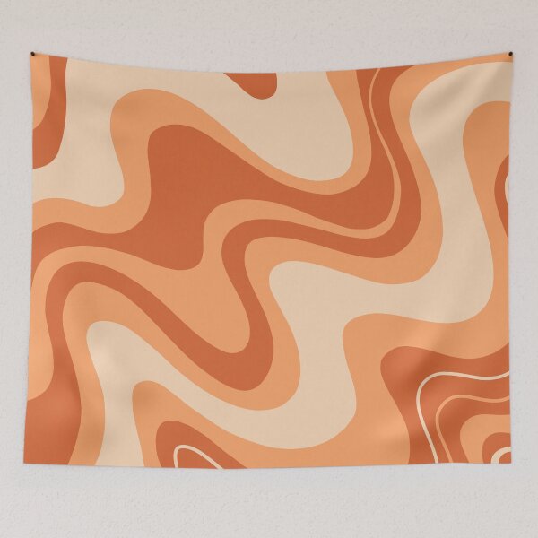 Item preview, Abstract Orange Swirl designed and sold by EmmaLula.