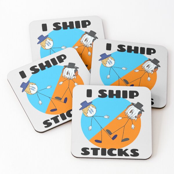 Item preview, I Ship Sticks - Sven & Burt designed and sold by StarrLightArts.