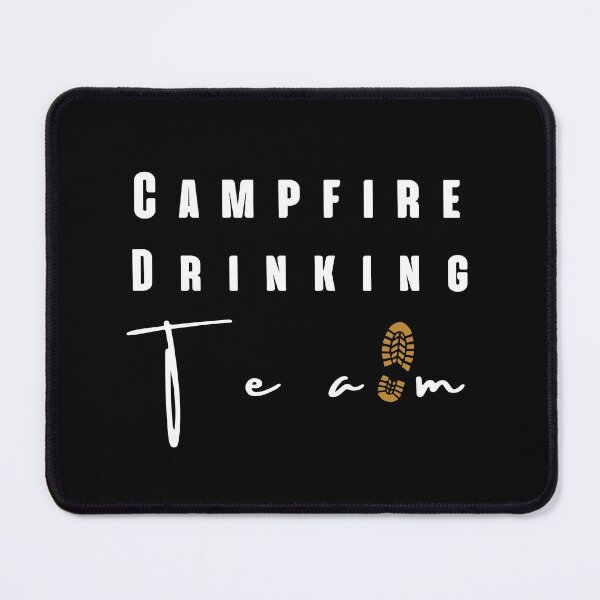 Item preview, Campfire Drinking Team : Funny Engraved Camping Tumbler designed and sold by Abstract-Shop-0.