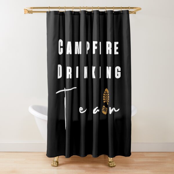 Item preview, Campfire Drinking Team : Funny Engraved Camping Tumbler designed and sold by Abstract-Shop-0.